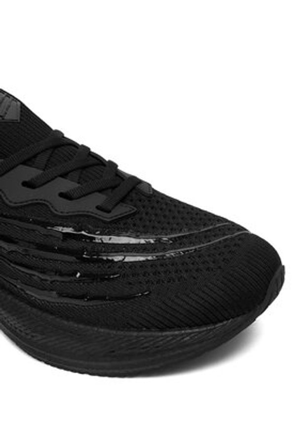 Plein Sport Sneakersy AAES USC0844 STE003N Czarny. Kolor: czarny. Materiał: materiał