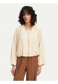 Marella Kurtka przejściowa Fico 2613041174 Écru Regular Fit. Kolor: kremowy. Materiał: wiskoza #1