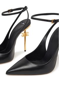 Elisabetta Franchi Szpilki SA-26B-51E2 Czarny. Kolor: czarny. Materiał: skóra. Obcas: na szpilce #6
