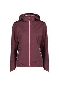 Kurtka przeciwdeszczowa damska CMP. Kolor: czerwony. Sezon: zima. Styl: sportowy #1