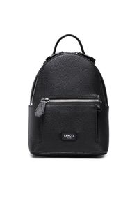 Lancel Plecak Mini Zip Backpack A1209210TU Czarny. Kolor: czarny. Materiał: skóra #1