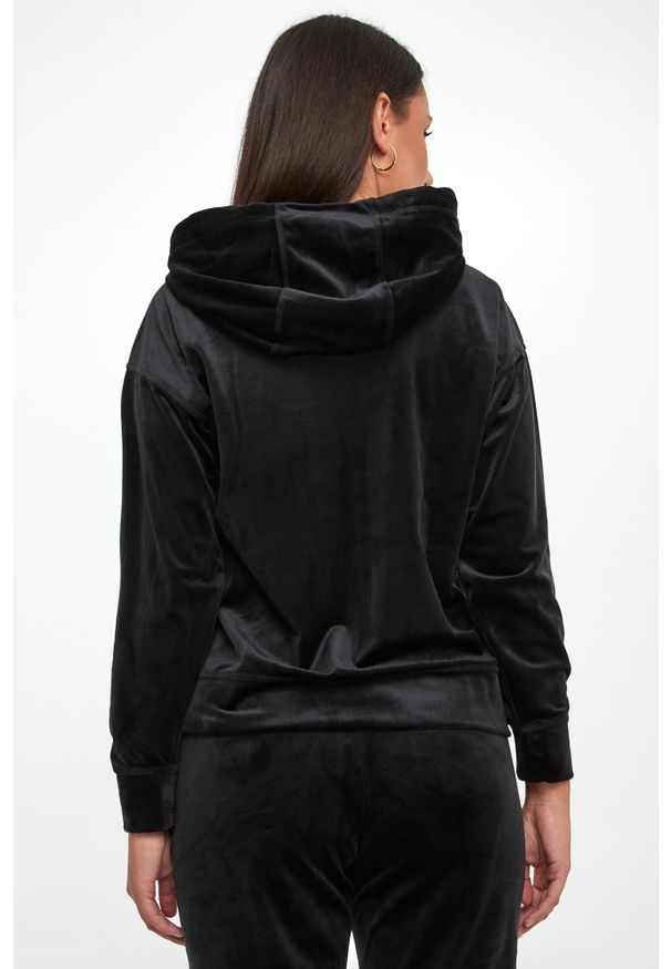 Bluza damska welurowa DKNY. Materiał: welur