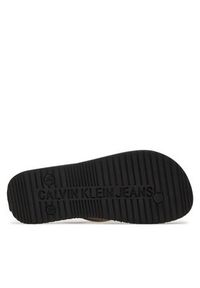 Calvin Klein Jeans Japonki Beach Sandal Monologo Tpu YW0YW01246 Czarny. Kolor: czarny