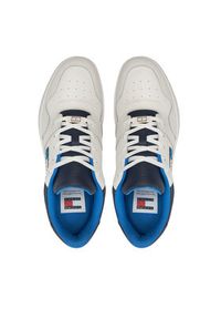 Tommy Jeans Sneakersy Basket Leather EM0EM01434 Granatowy. Kolor: niebieski #3