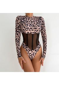 Intica - Body modelujące z elastycznego materiału na co dzień i okazje Hynda. Materiał: materiał #3