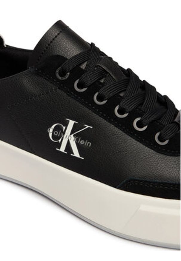 Calvin Klein Sneakersy Basket Cups Lup Wt Lth Su HW0HW02984 Czarny. Kolor: czarny. Materiał: skóra