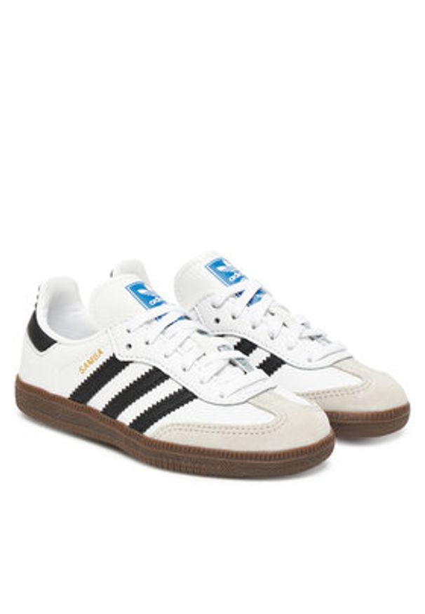 Adidas - adidas Sneakersy Samba Og IE3677 Biały. Kolor: biały. Materiał: skóra