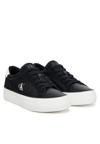 Calvin Klein Jeans Sneakersy Vulc Flatform Mg Nylon Mix YW0YW01896 Czarny. Kolor: czarny. Materiał: skóra #5