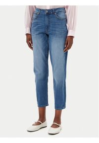 Fracomina Jeansy FP25SVD005D42002 Niebieski Mom Fit. Kolor: niebieski #1