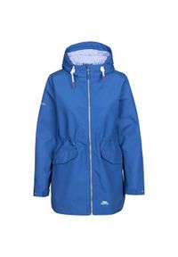 TRESPASS - Damska Kurtka Wodoodporna Finch TP50. Kolor: niebieski. Sport: turystyka piesza