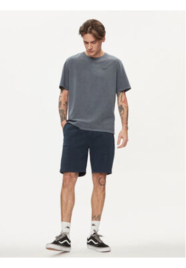 Pepe Jeans Szorty materiałowe Regular Chino Short PM801092 Granatowy Regular Fit. Kolor: niebieski. Materiał: bawełna