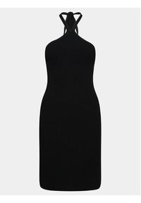 Remain Sukienka codzienna BCR734 Czarny Regular Fit. Okazja: na co dzień. Kolor: czarny. Materiał: wiskoza. Typ sukienki: proste. Styl: casual #6
