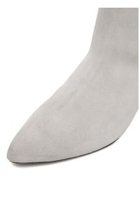 Badura Kozaki EO-APRIL-123433 Szary. Kolor: szary. Materiał: skóra, zamsz #7