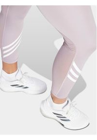 Adidas - adidas Legginsy Techfit 3-Stripes IU1866 Fioletowy Slim Fit. Kolor: fioletowy. Materiał: syntetyk