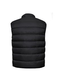 Champion - Bezrękawnik fitness męski Down Vest. Kolor: czarny. Materiał: poliamid. Długość rękawa: bez rękawów. Sport: fitness