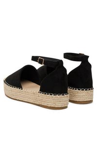 DeeZee Espadryle WSS990-215 Czarny. Kolor: czarny. Materiał: materiał