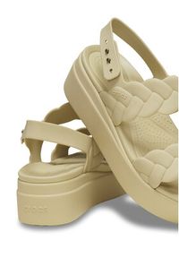 Crocs Sandały Brooklyn Woven Upper LW 209977 Beżowy. Kolor: beżowy #3