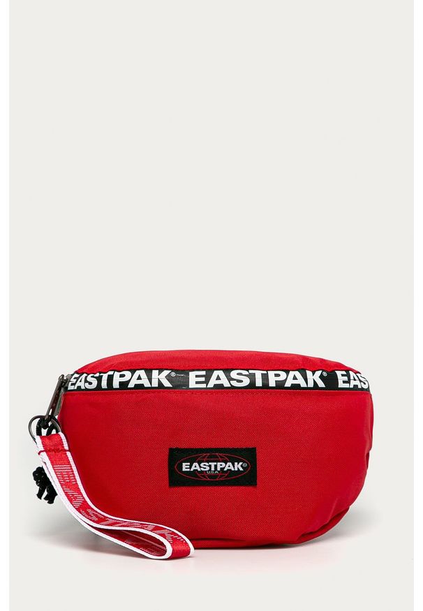 Eastpak - Nerka. Kolor: czerwony. Materiał: poliester, materiał. Wzór: nadruk