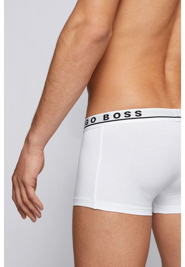 BOSS - Boss - Bokserki (3-pack). Kolor: biały. Materiał: bawełna
