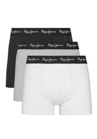 Pepe Jeans Komplet 3 par bokserek PMU10989 Kolorowy. Materiał: bawełna. Wzór: kolorowy