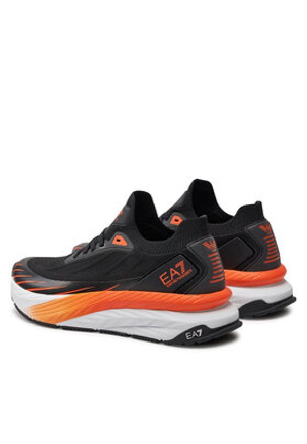 EA7 Emporio Armani Sneakersy X8X176 XK377 T669 Czarny. Kolor: czarny. Materiał: materiał