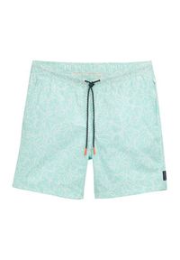 Tom Tailor Szorty kąpielowe 1045070 Zielony Regular Fit. Kolor: zielony. Materiał: syntetyk