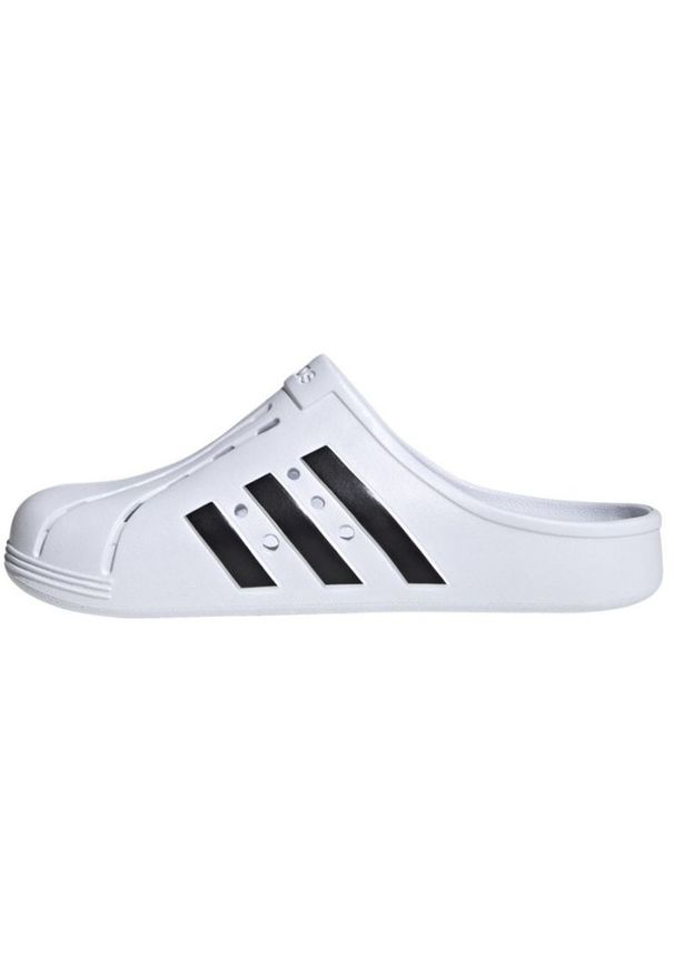 Adidas - Klapki adidas Adilette Clog FY8970 białe. Kolor: biały