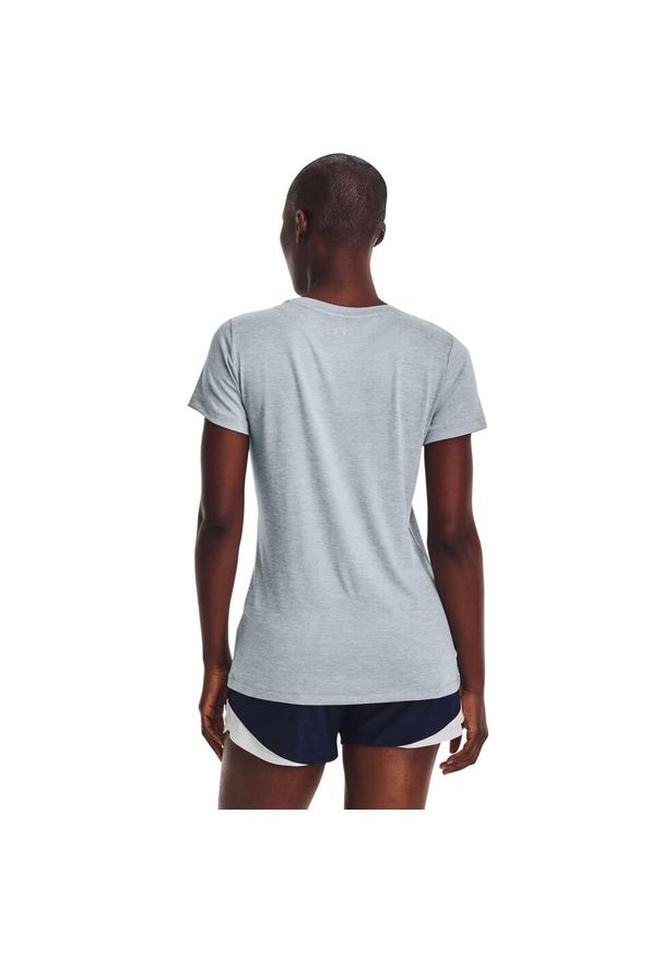 Koszulka damska Under Armour Tech SSC - Twist. Kolor: szary. Sport: fitness