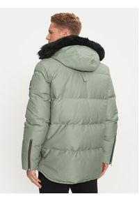 Moose Knuckles Kurtka puchowa Original 3Q Neoshear M32MJ128SX Zielony Slim Fit. Kolor: zielony. Materiał: bawełna #3