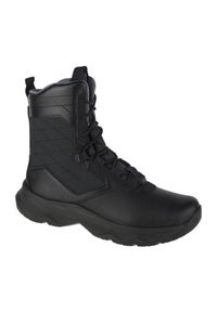 Buty Under Armour Stellar G2 Tactical M 3024946-001 czarne. Kolor: czarny. Materiał: skóra, guma, materiał. Sport: turystyka piesza