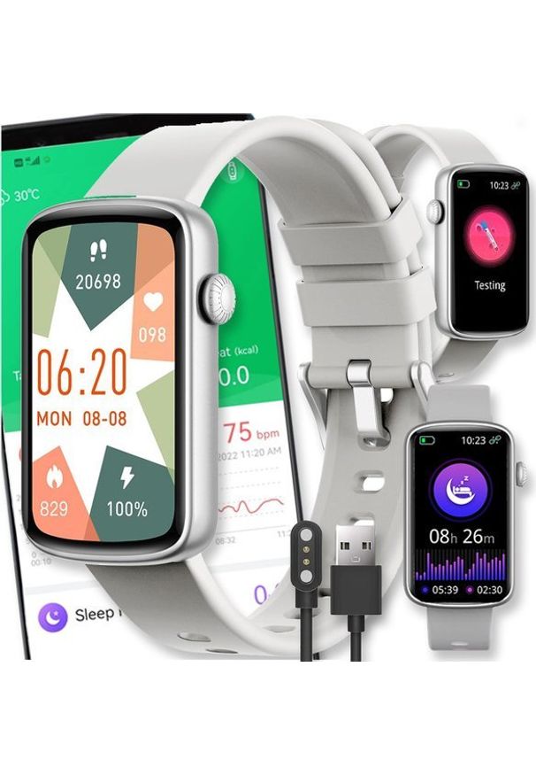 Smartwatch Active Band SMARTWATCH ZEGAREK MENU PL POLSKIE DAMSKI WATCH MĘSKI PULS SPORT KROKI SMS L2. Rodzaj zegarka: smartwatch. Styl: sportowy