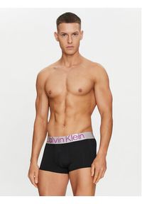 Calvin Klein Underwear Komplet 3 par bokserek 000NB3074A Czarny. Kolor: czarny. Materiał: syntetyk