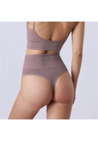 Intica - Stringi modelujące z wysokim stanem elastyczne na co dzień Maiu. Stan: podwyższony. Kolor: czarny. Materiał: tkanina, materiał #9