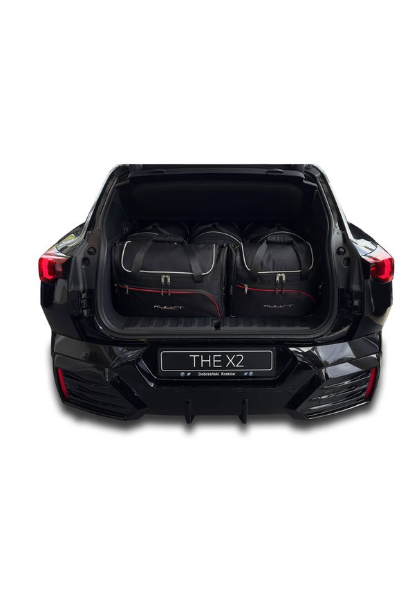 KJUST - Torby Do Bagażnika Bmw Ix2 2023+ 5Szt Kjust. Kolor: czarny. Styl: sportowy