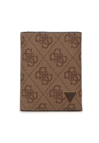 Guess Duży Portfel Męski Vezzola Smart Slg SMEVZL LEA68 Brązowy. Kolor: brązowy. Materiał: skóra