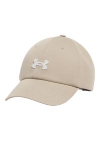 Under Armour - Czapka Blitzing Dla Kobiet. Kolor: biały, wielokolorowy, beżowy