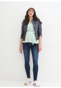 bonprix - Dżinsy ciążowe, Skinny. Kolekcja: moda ciążowa. Kolor: niebieski #3