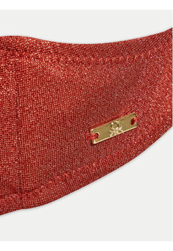 United Colors of Benetton - United Colors Of Benetton Góra od bikini 341V5R04H Czerwony. Kolor: czerwony. Materiał: syntetyk