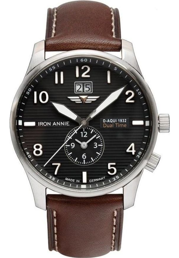 Czarny zegarek Iron Annie
