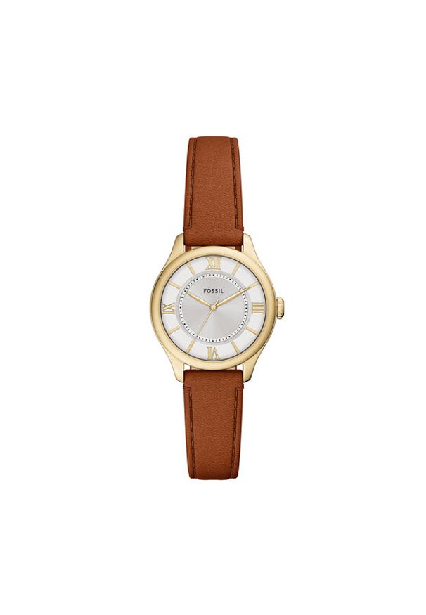 Fossil Zegarek Gilmore ES5423 Brązowy. Kolor: brązowy