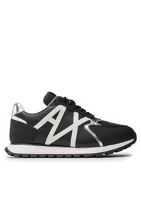 Armani Exchange Sneakersy XDX139 XV733 S277 Czarny. Kolor: czarny. Materiał: skóra
