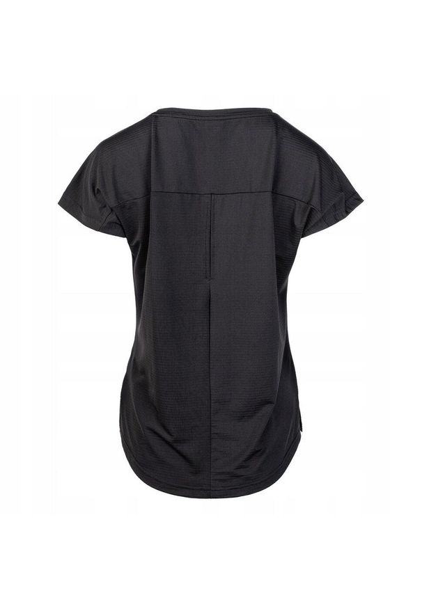 IQ - Damska Koszulka Z Krótkim Rękawem Arie. Kolor: czarny. Długość rękawa: krótki rękaw. Długość: krótkie. Sport: turystyka piesza