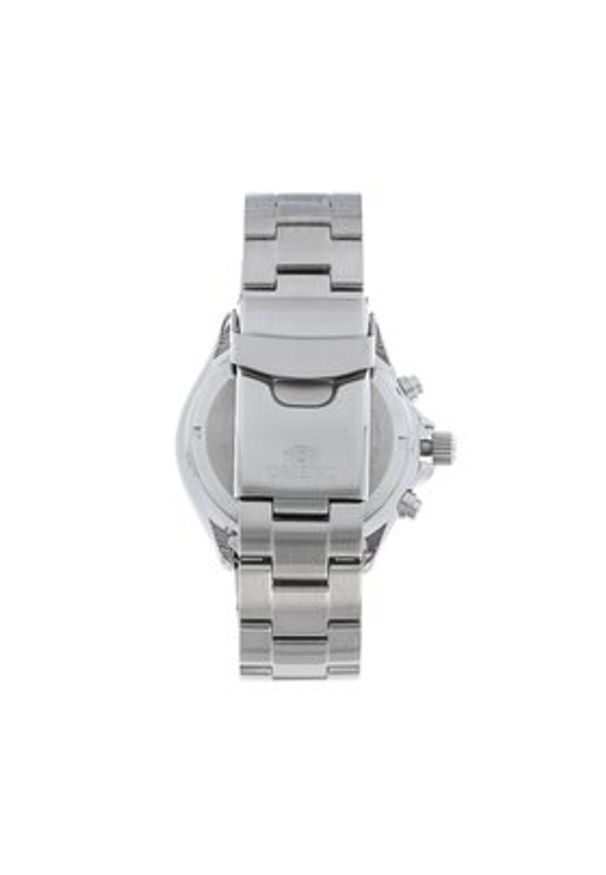 orient - Orient Zegarek Mako Solar RA-TX0201L10B Srebrny. Kolor: srebrny