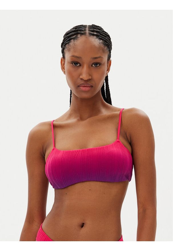 Chantelle Góra od bikini C12VQ9 Fioletowy. Kolor: fioletowy. Materiał: syntetyk