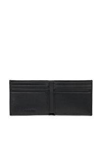Calvin Klein Duży Portfel Męski Minimal Focus Bifold 6Cc W/Bill K50K511277 Czarny. Kolor: czarny. Materiał: skóra