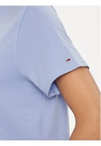 Tommy Jeans T-Shirt DW0DW15049 Niebieski Regular Fit. Kolor: niebieski. Materiał: bawełna #6