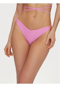 Guess Dół od bikini E4GO34 MC04R Różowy. Kolor: różowy. Materiał: syntetyk