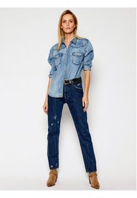 One Teaspoon Jeansy Straight Fit Awe Bag 23477 Granatowy Straight Fit. Kolor: niebieski #2