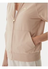 EA7 Emporio Armani Bluza 7W000457 AF13135 U1046 Beżowy Regular Fit. Kolor: beżowy. Materiał: bawełna #3