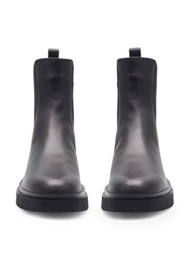 Gino Rossi Sztyblety SUSAN-26034PE Czarny. Kolor: czarny. Materiał: skóra